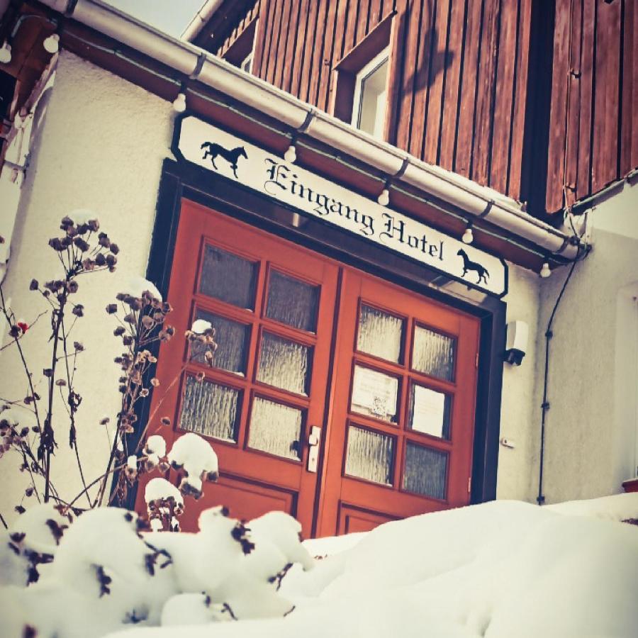 Schwarzes Ross Hotel & Restaurant Oberwiesenthal Eksteriør billede